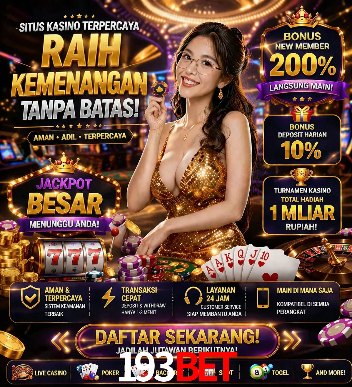 Roleta e blackjack 193bet